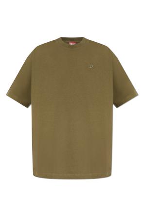 Tシャツ・カットソー BOTTEGA VENETA Men T-shirt Kaki 813903V4KJ0 3293 T-shirt with embroidery | Bottega Veneta | OTTODISANPIETRO